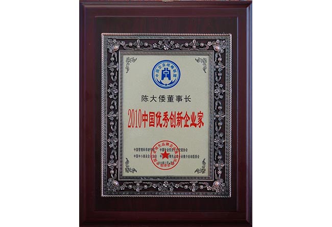 2010中国优秀创新企业家